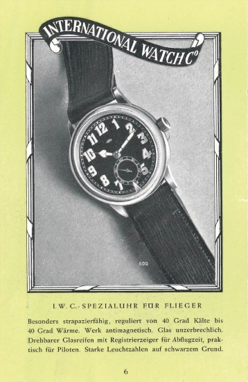 A large, attractive and rare stainless steel aviator wristwatch